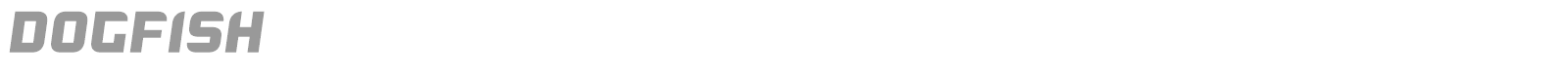 Dogfish font preview